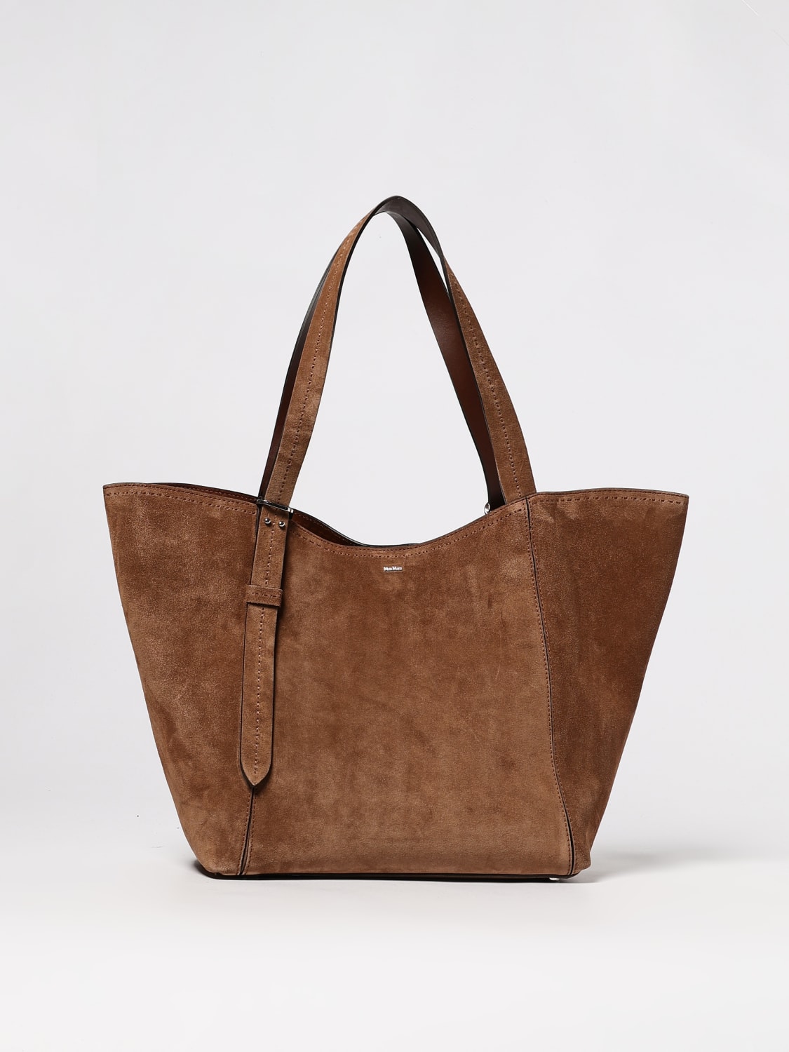 MAX MARA TOTE BAG: Shoulder bag woman Max Mara, Brown - Img 1
