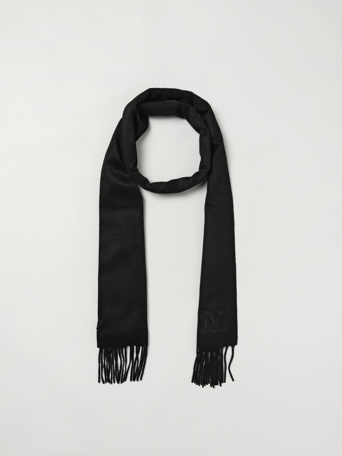 MAX MARA SCIARPA: Stola Wsdalia Max Mara in cashmere , Nero - Img 2