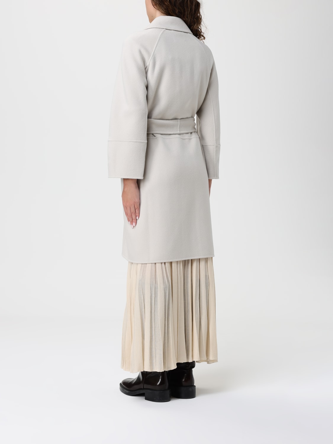 'S MAX MARA COAT: Coat woman 's Max Mara, White - Img 2