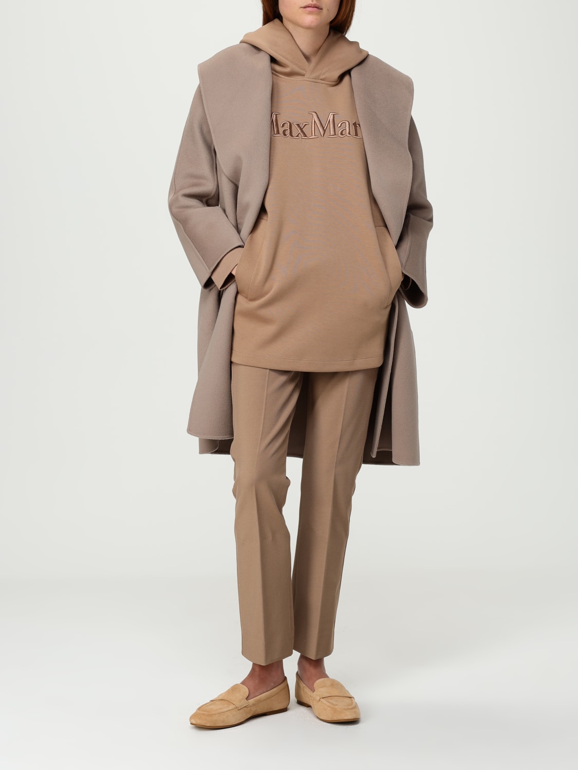 'S MAX MARA MANTEAU: Manteau femme 's Max Mara, Gris - Img 2