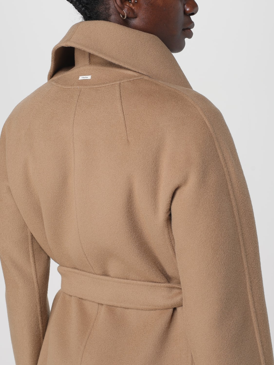 'S MAX MARA COAT: Coat woman 's Max Mara, Camel - Img 5