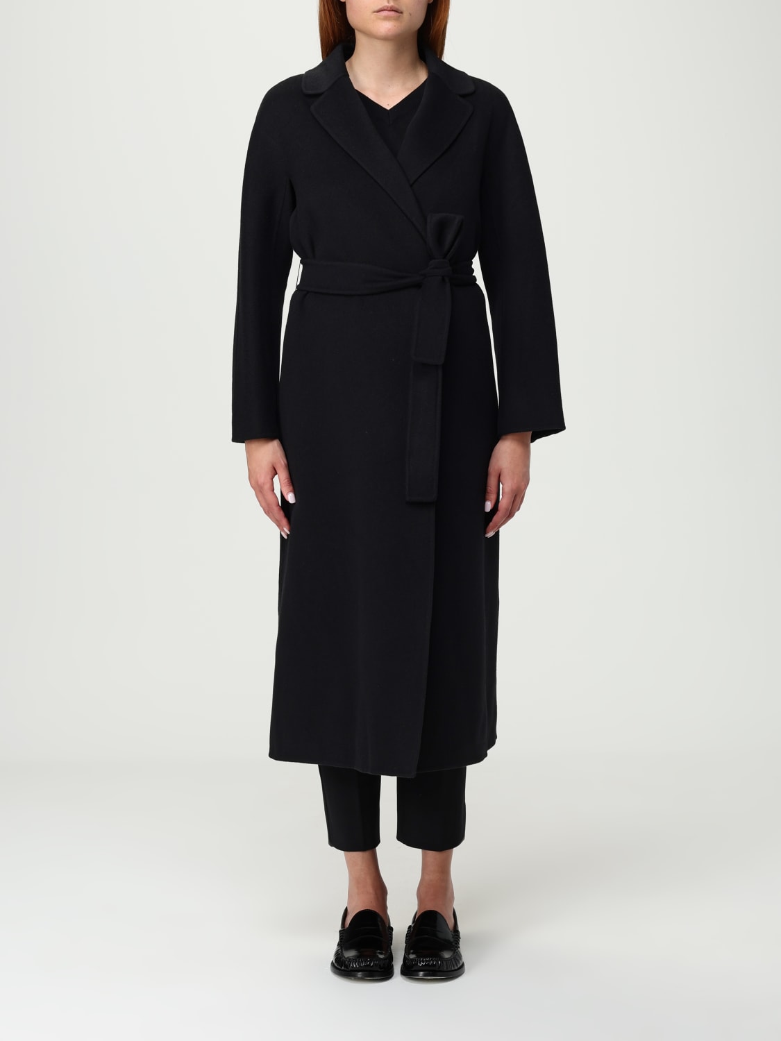 'S MAX MARA MANTEL: Mantel damen 's Max Mara, Schwarz - Img 1