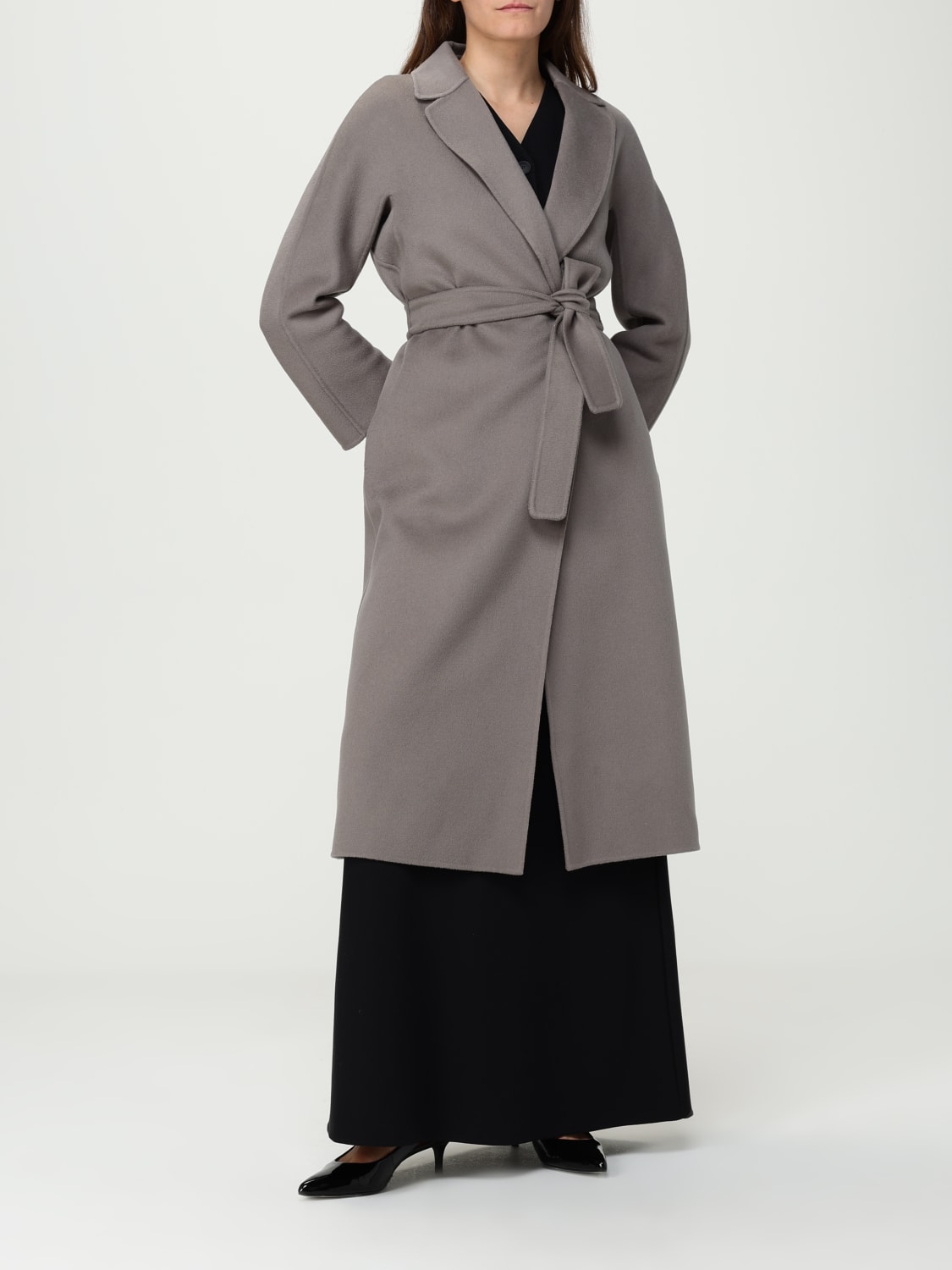 'S MAX MARA ABRIGO: Abrigo mujer 's Max Mara, Gris - Img 2