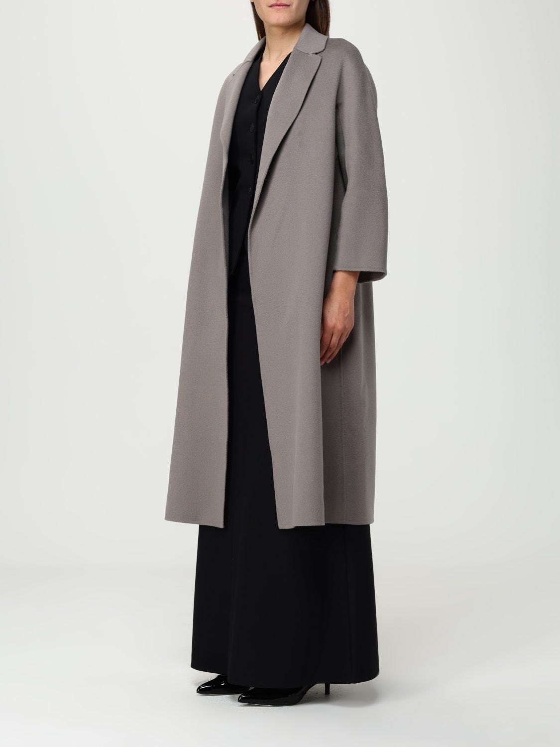 'S MAX MARA ABRIGO: Abrigo mujer 's Max Mara, Gris - Img 4