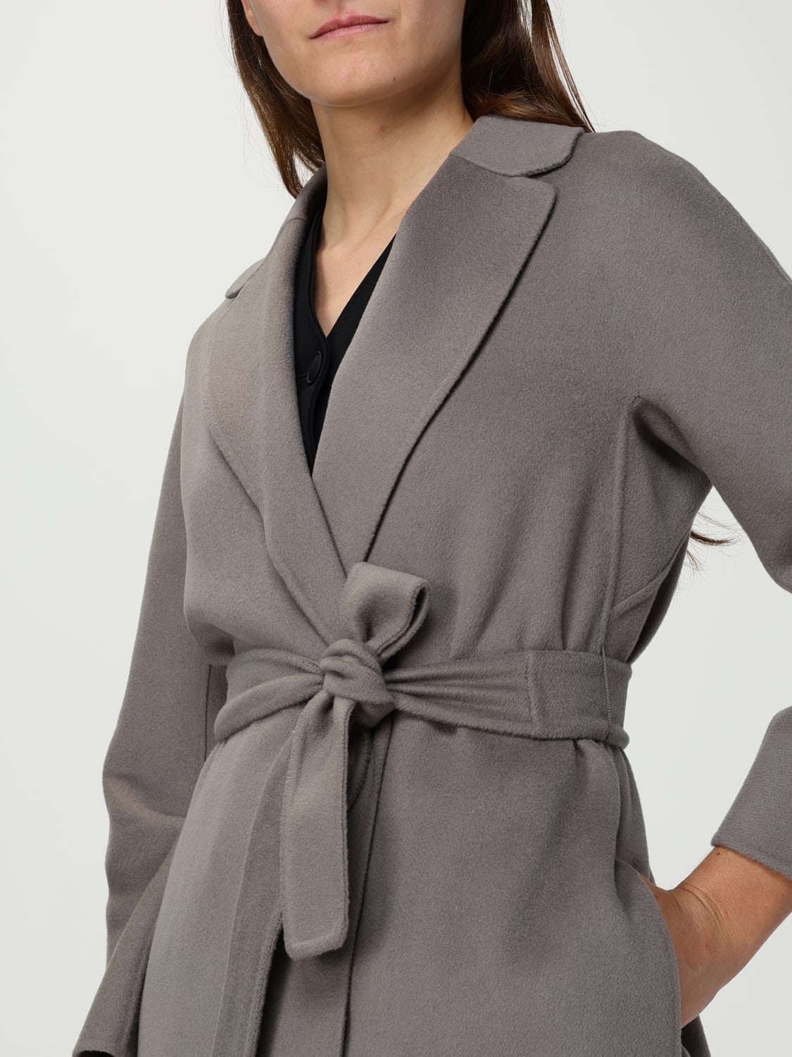 'S MAX MARA ABRIGO: Abrigo mujer 's Max Mara, Gris - Img 5