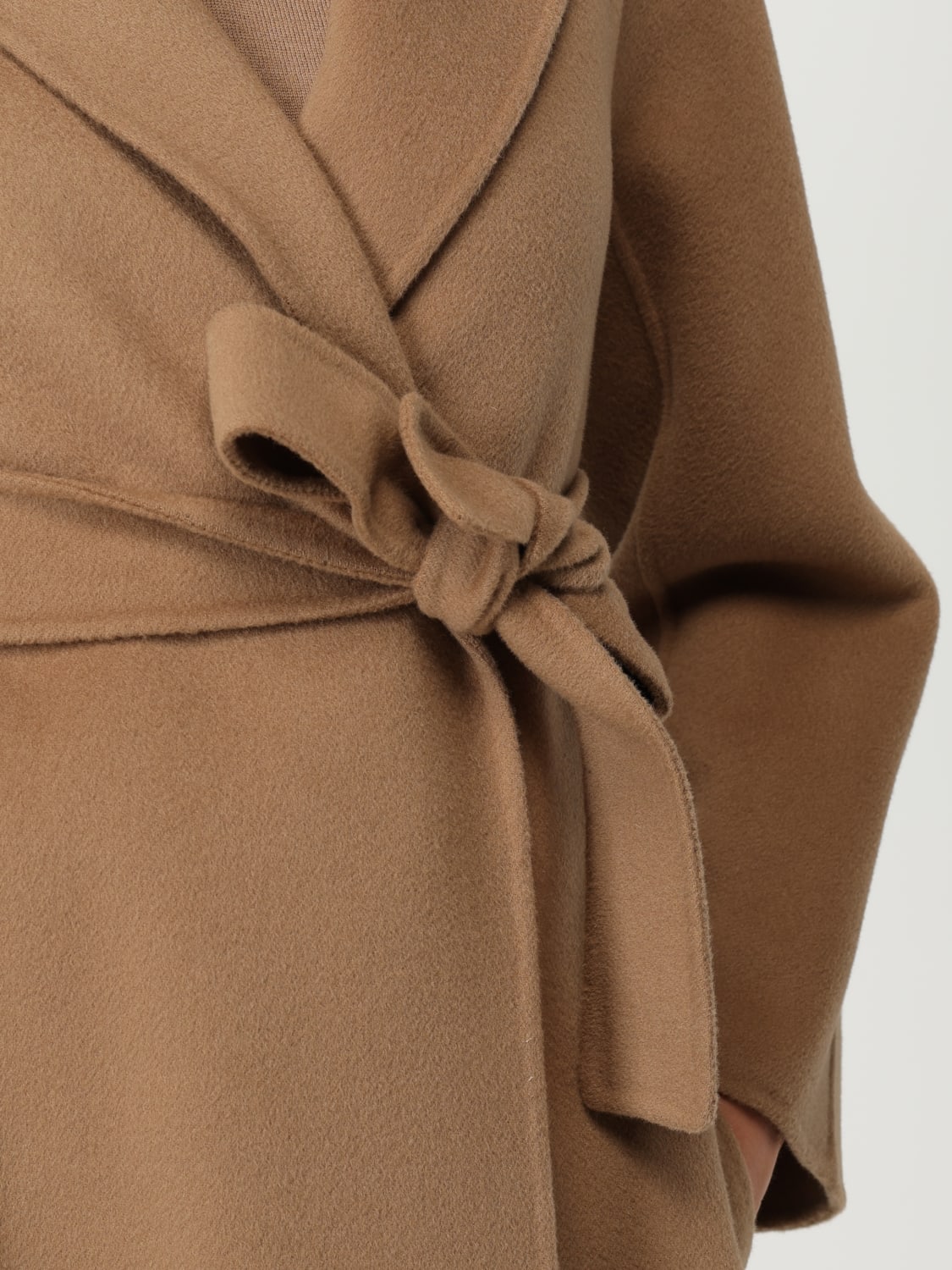 'S MAX MARA ABRIGO: Abrigo mujer 's Max Mara, Camello - Img 5