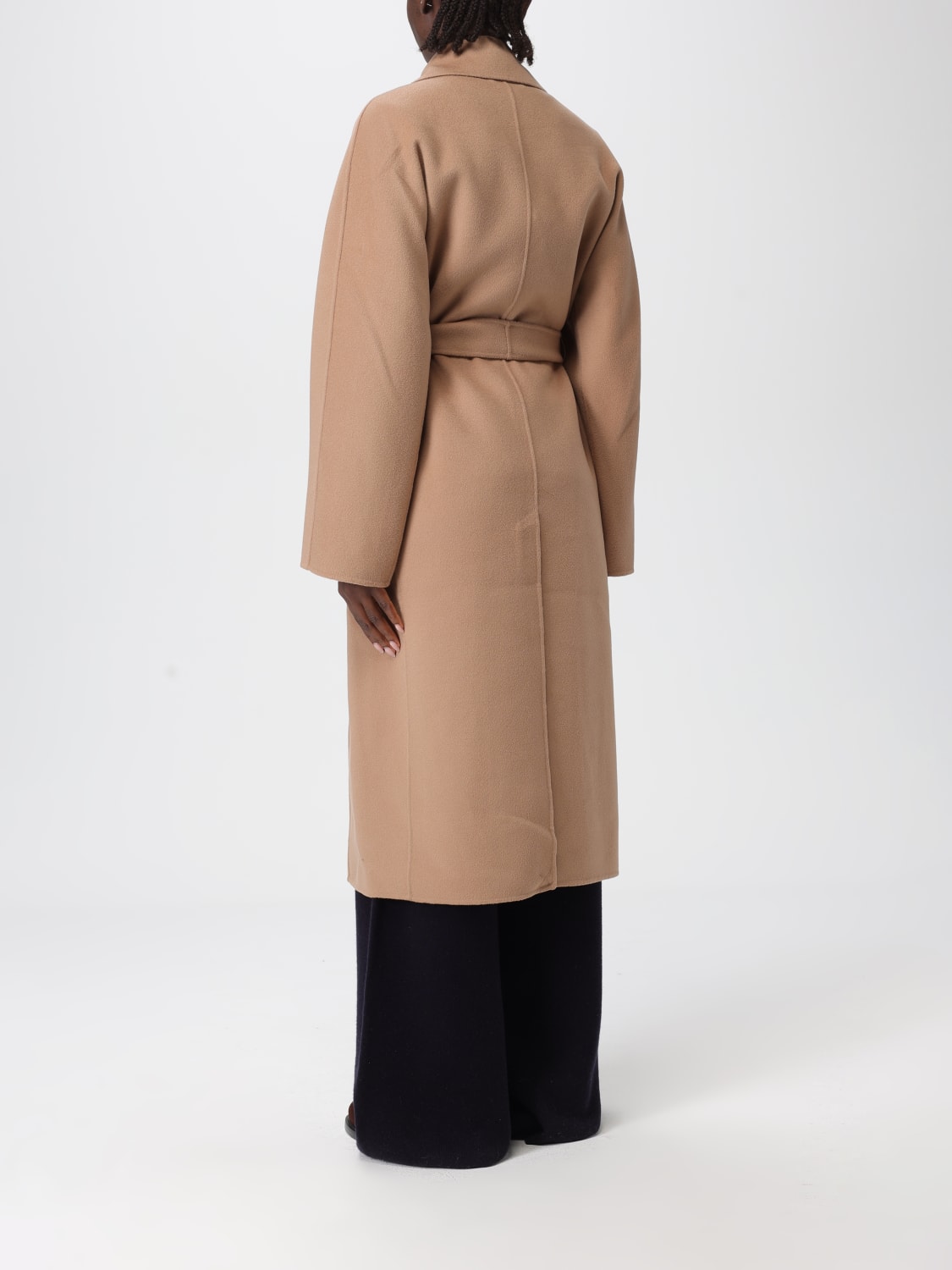 'S MAX MARA COAT: Coat woman 's Max Mara, Beige - Img 3