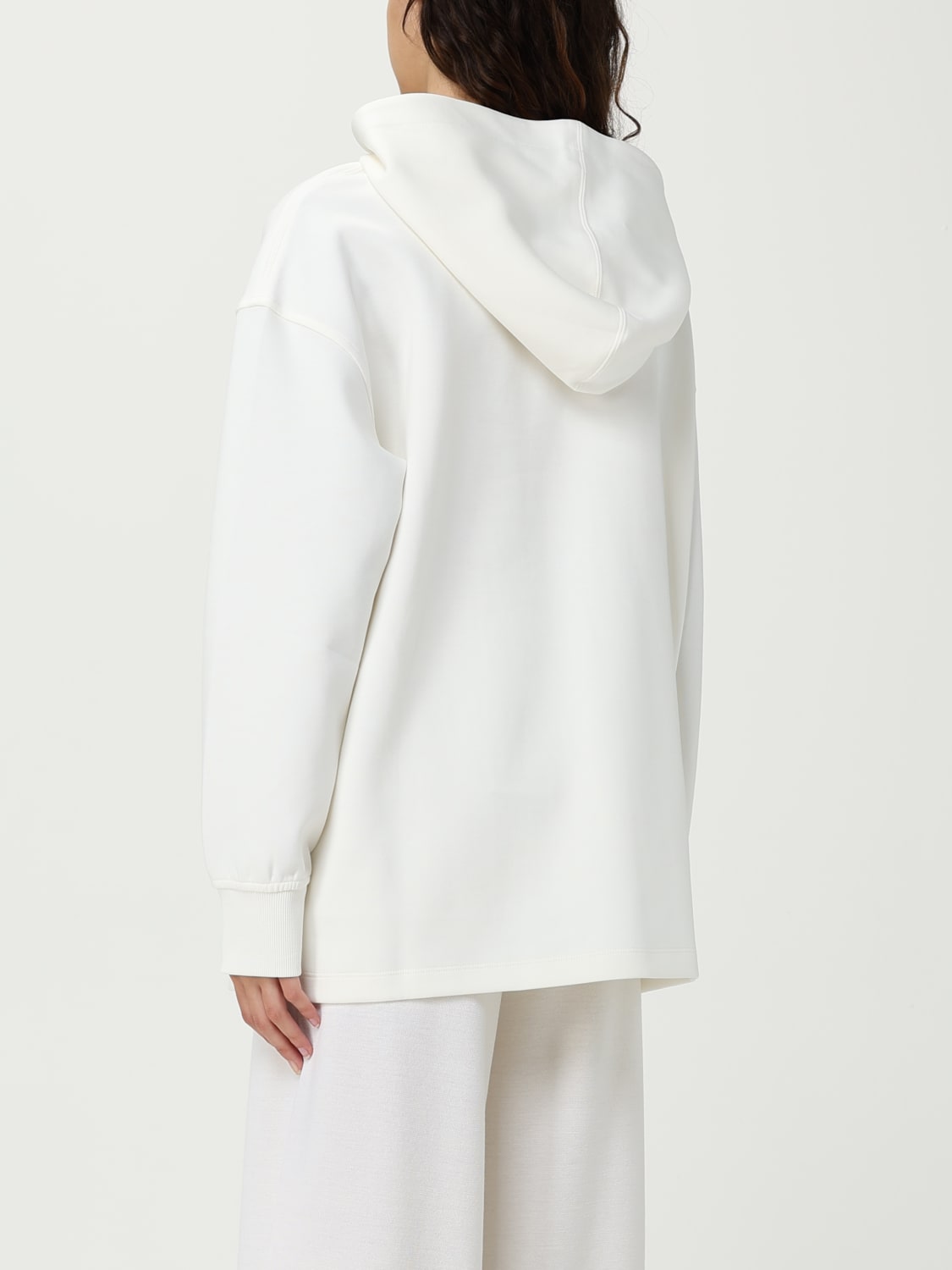 'S MAX MARA SWEATSHIRT: Sweatshirt woman 's Max Mara, White - Img 3