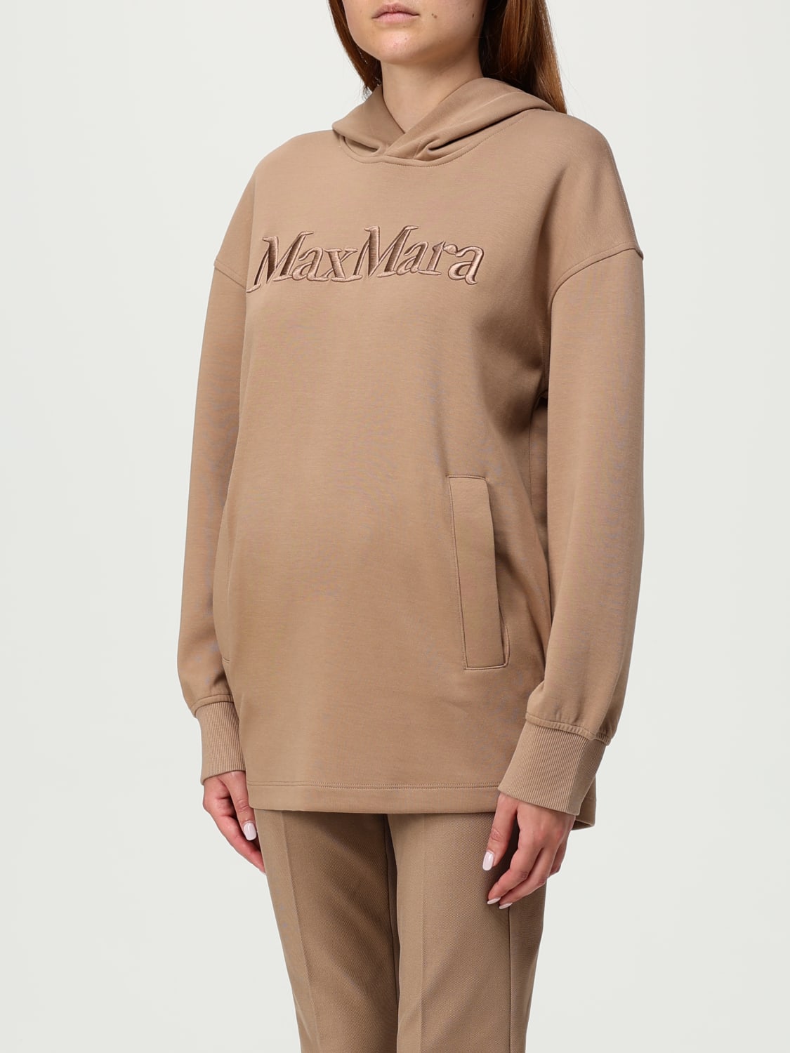 'S MAX MARA SUDADERA: Sudadera mujer 's Max Mara, Camello - Img 4