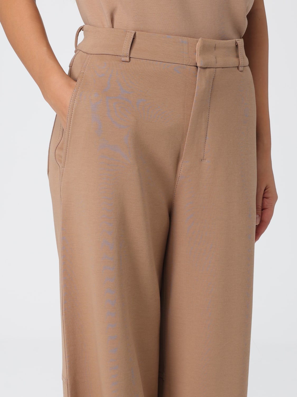 'S MAX MARA HOSE: Hose damen 's Max Mara, Camel - Img 5