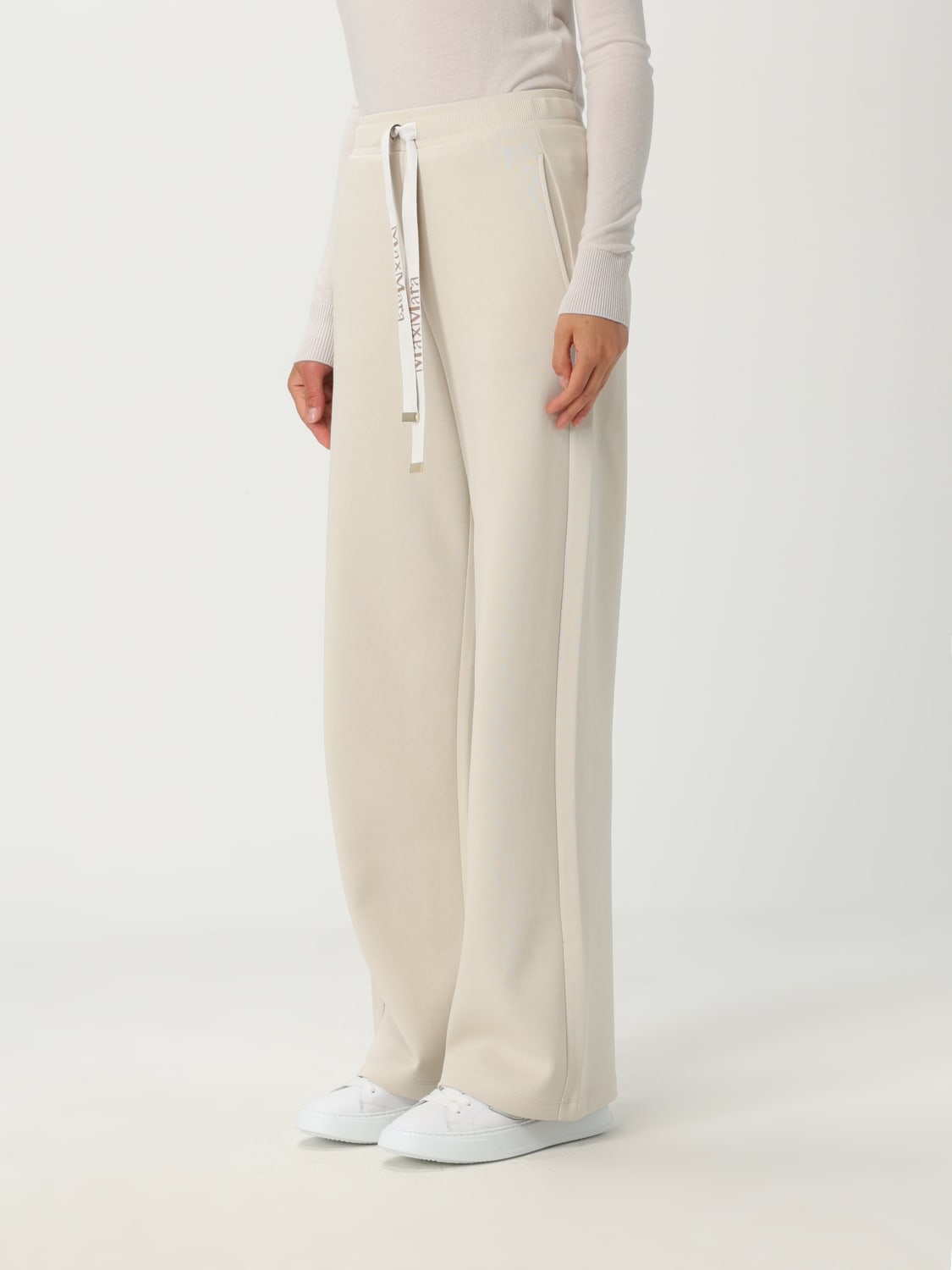 パンツ 'S Max Mara Woman Pants White 2529786021600 001 White pants trousers | Max Mara