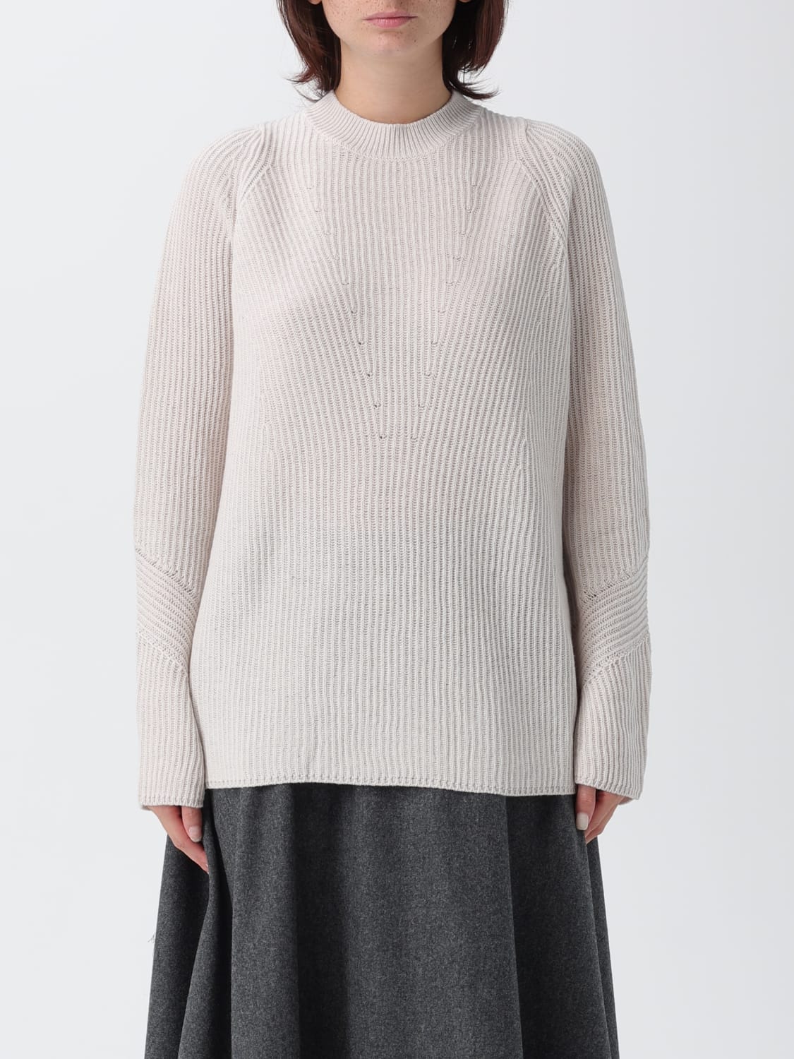 'S MAX MARA SWEATER: Sweater woman 's Max Mara, White - Img 1