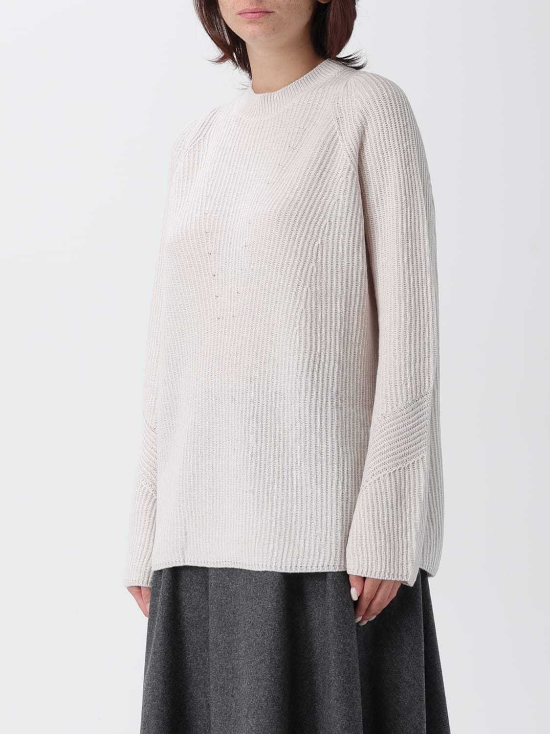 'S MAX MARA SWEATER: Sweater woman 's Max Mara, White - Img 4