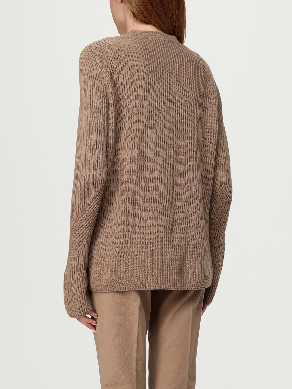 'S MAX MARA SWEATER: Sweater woman 's Max Mara, Camel - Img 3