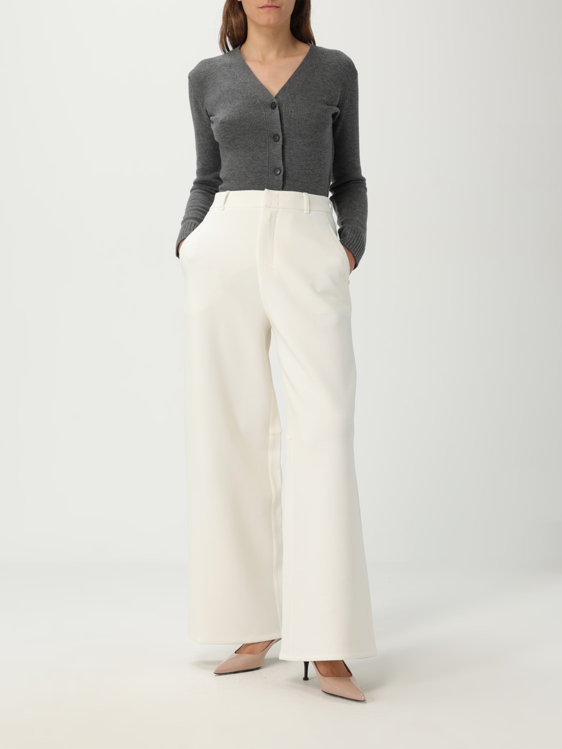 'S MAX MARA PULLOVER: Pullover damen 's Max Mara, Grau - Img 2