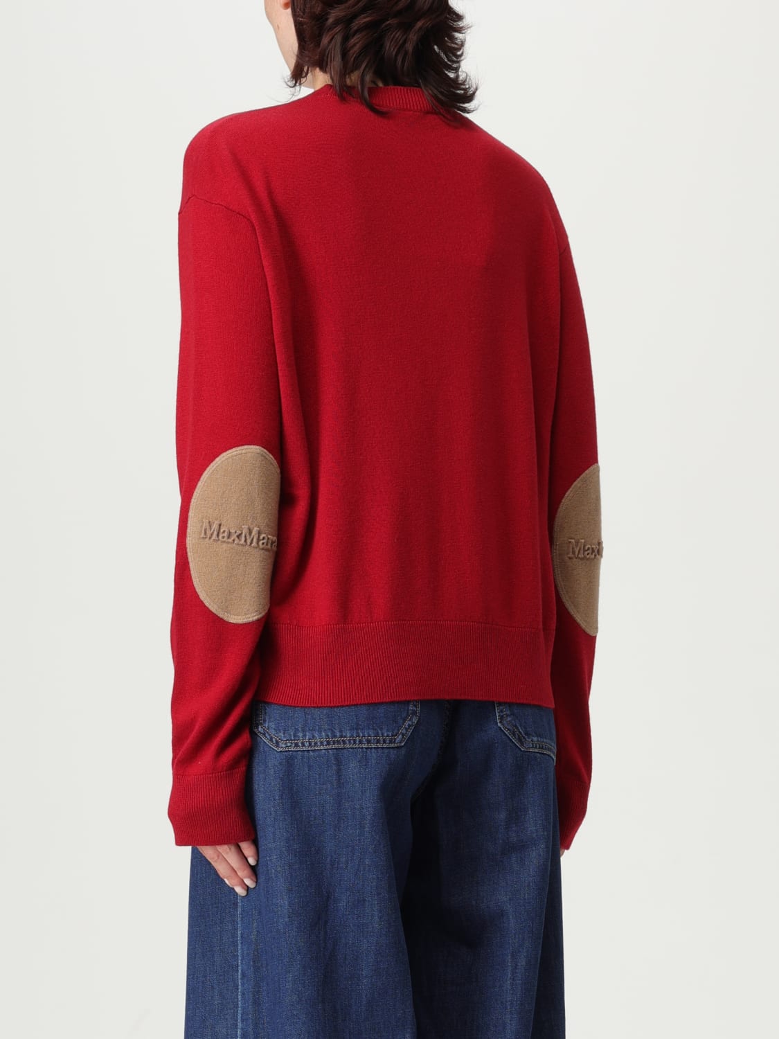 'S MAX MARA SWEATER: Sweater woman 's Max Mara, Red - Img 2