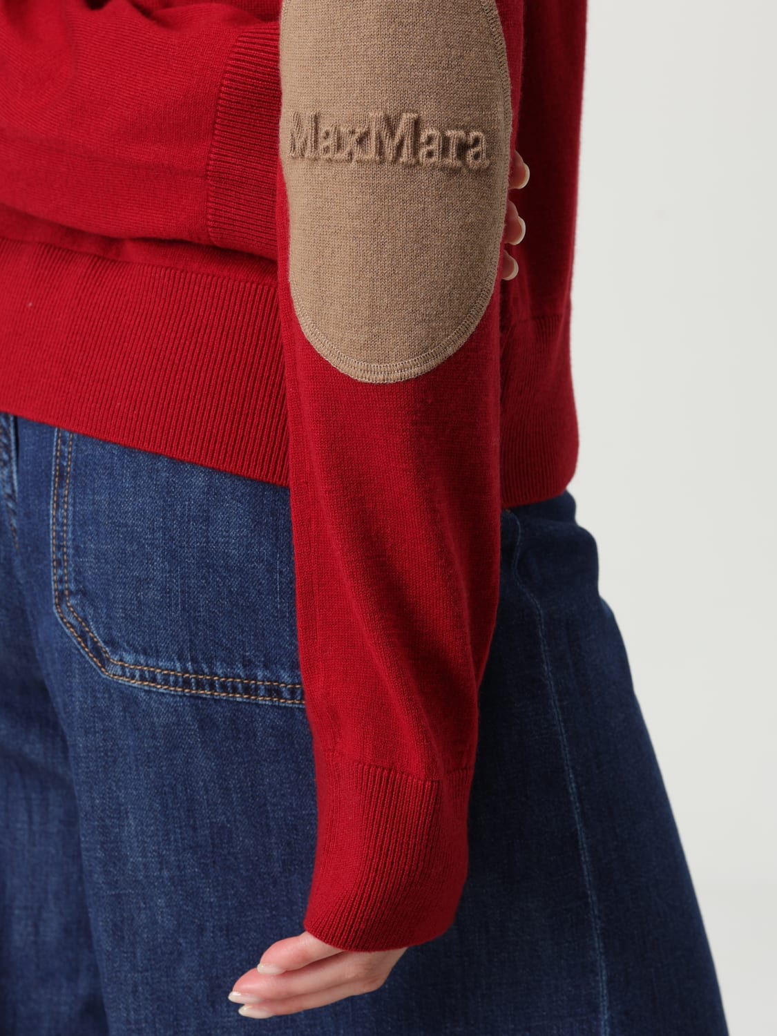 'S MAX MARA SWEATER: Sweater woman 's Max Mara, Red - Img 4