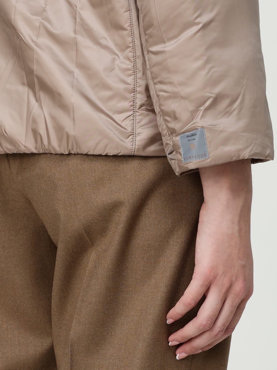 MAX MARA THE CUBE JACKE: Jacke damen Max Mara The Cube, Taubengrau - Img 4