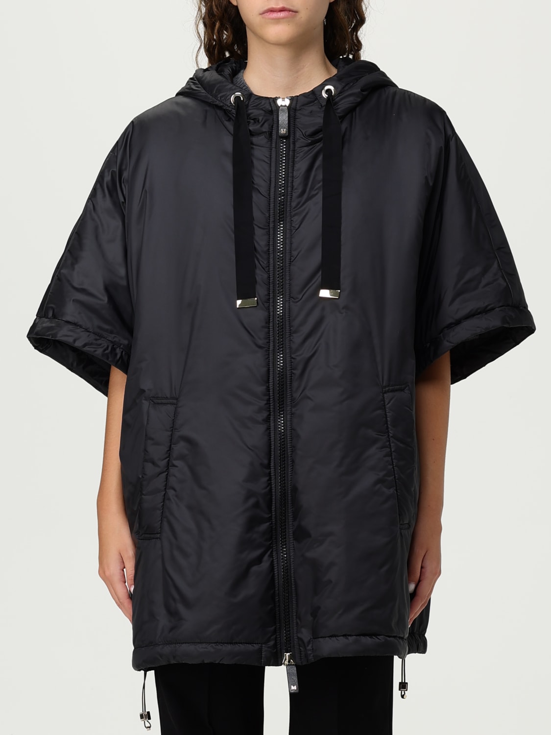 MAX MARA THE CUBE CHAQUETA: Capa mujer Max Mara The Cube, Negro - Img 1