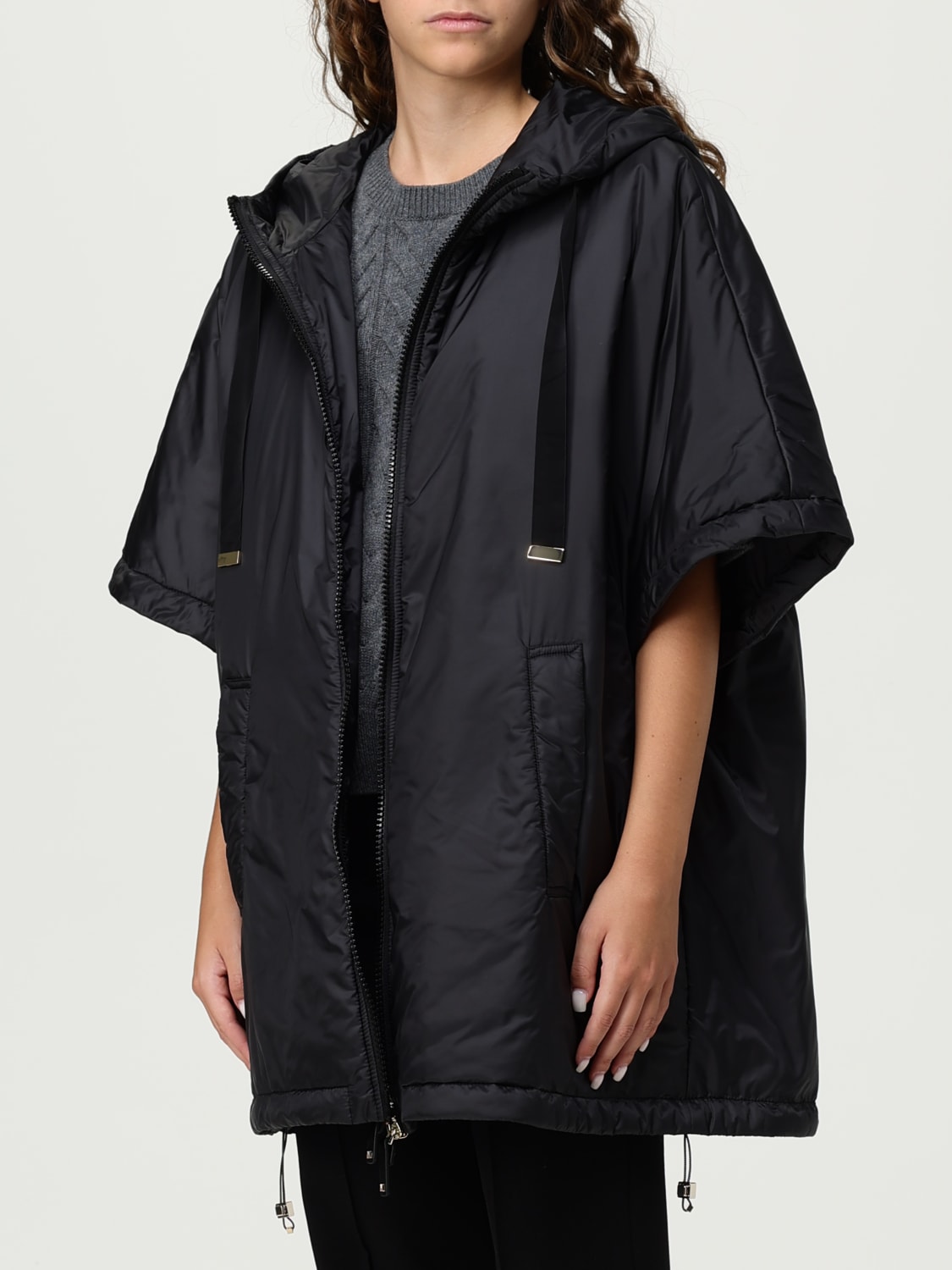 MAX MARA THE CUBE CHAQUETA: Capa mujer Max Mara The Cube, Negro - Img 3