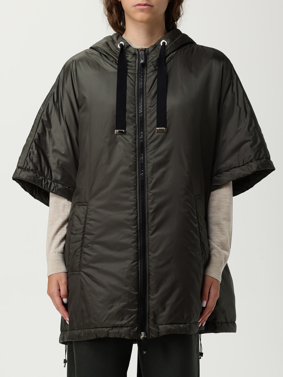 MAX MARA THE CUBE CHAQUETA: Capa mujer Max Mara The Cube, Kaki - Img 1