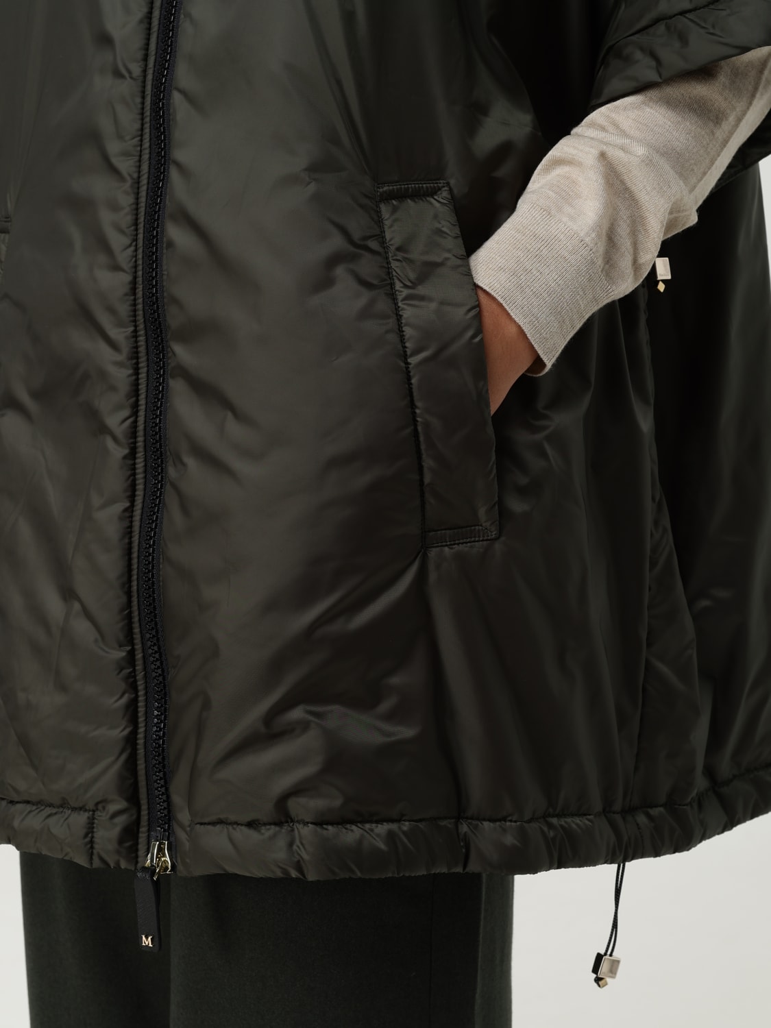 MAX MARA THE CUBE CHAQUETA: Capa mujer Max Mara The Cube, Kaki - Img 4