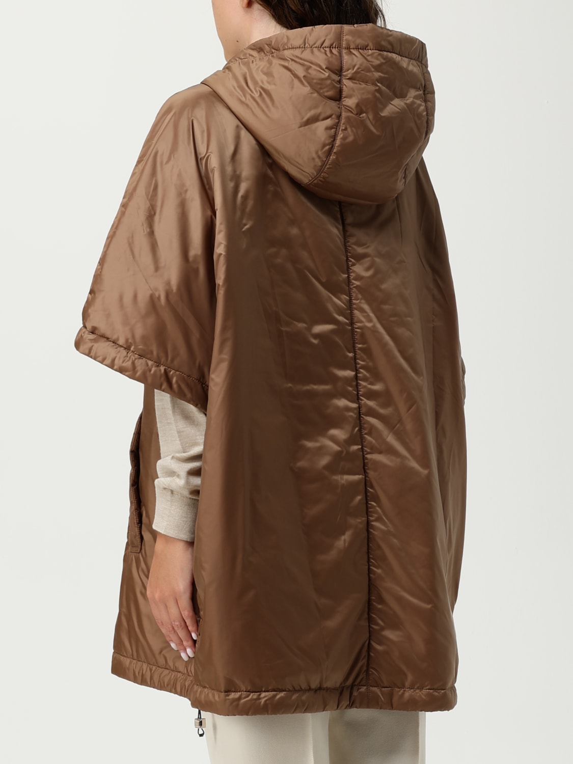 MAX MARA THE CUBE CHAQUETA: Capa mujer Max Mara The Cube, Cuero - Img 2