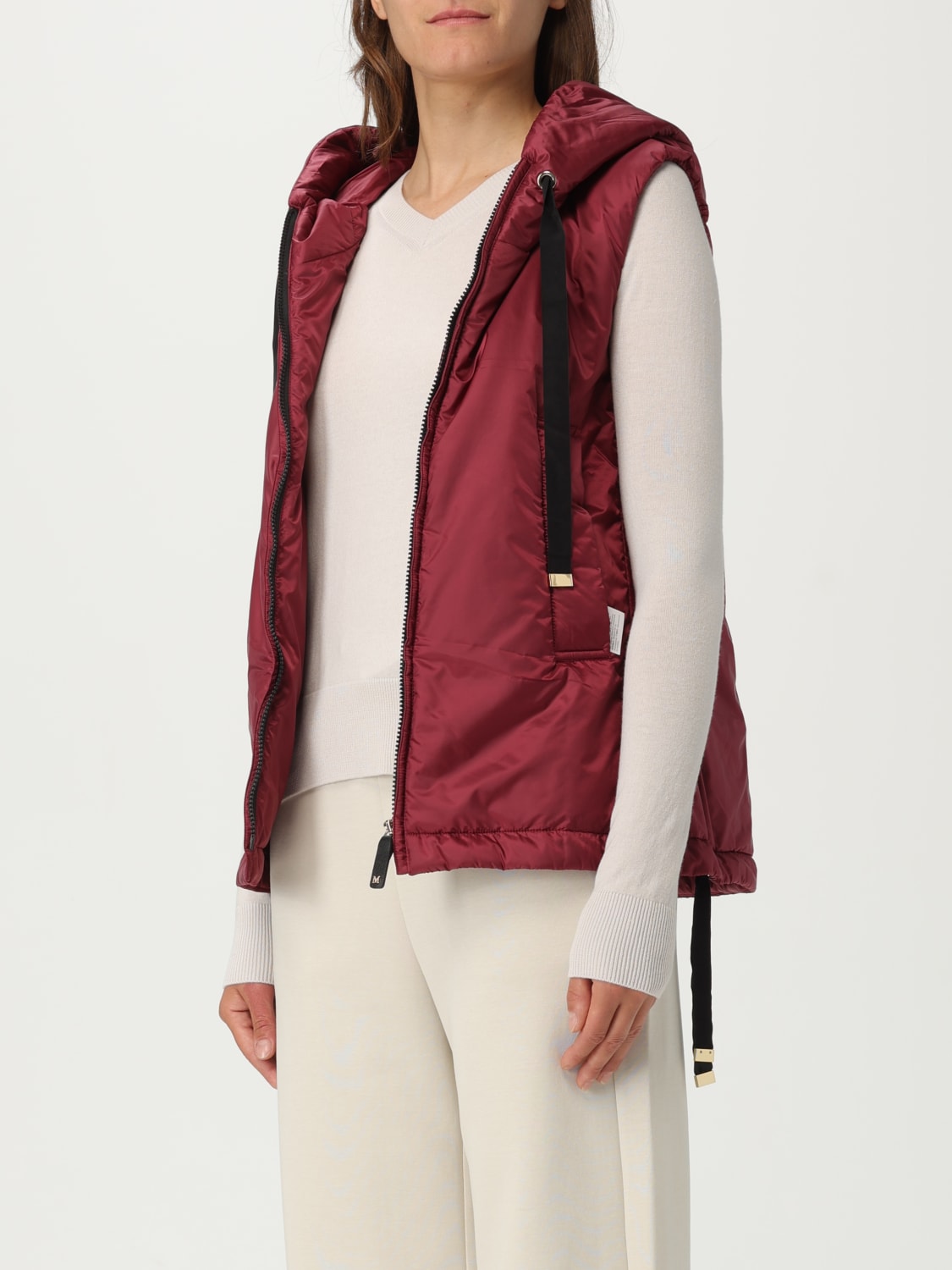 MAX MARA THE CUBE 马甲: 外套 女士 Max Mara The Cube, 红色 - Img 4