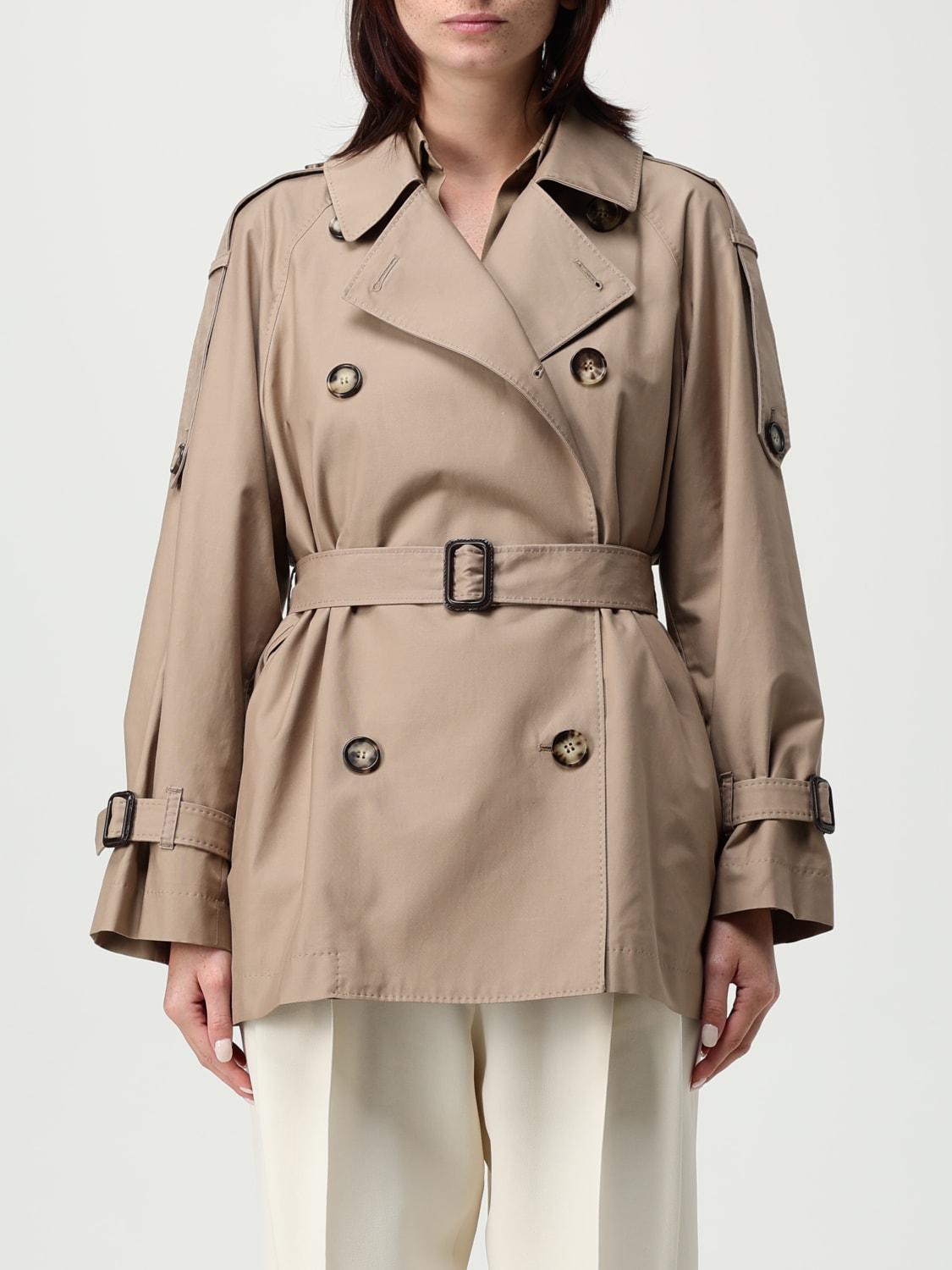 MAX MARA THE CUBE JACKE: Mantel damen Max Mara The Cube, Camel - Img 1