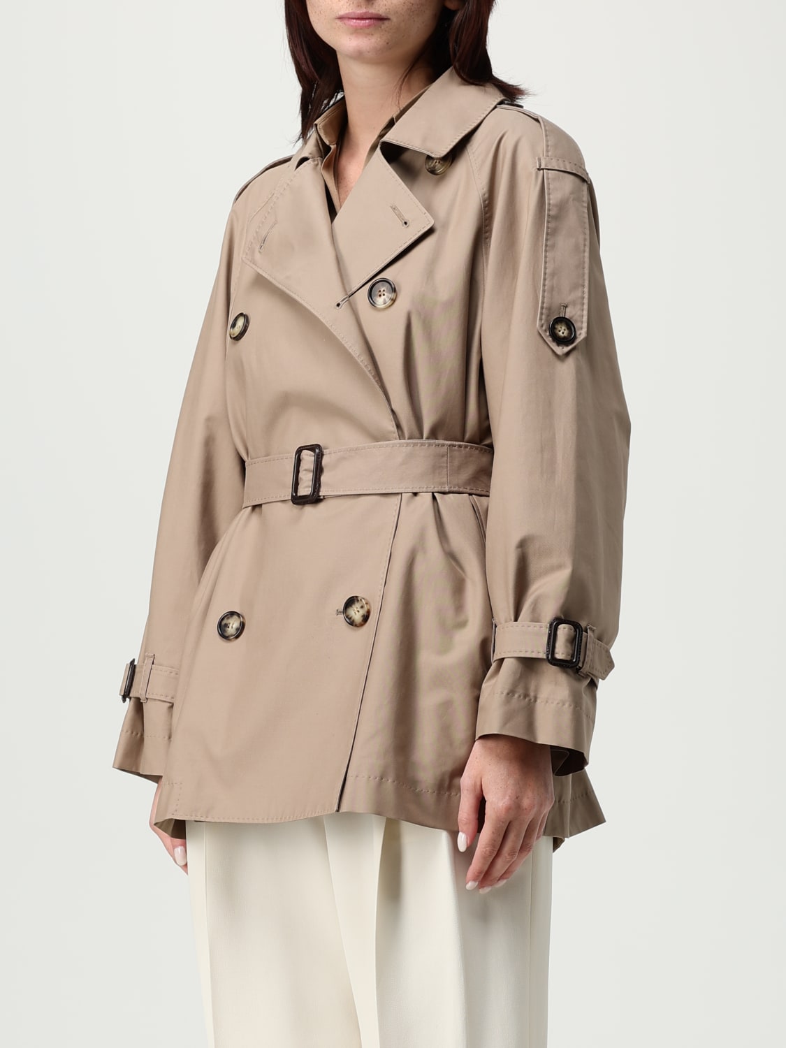 MAX MARA THE CUBE JACKE: Mantel damen Max Mara The Cube, Camel - Img 3