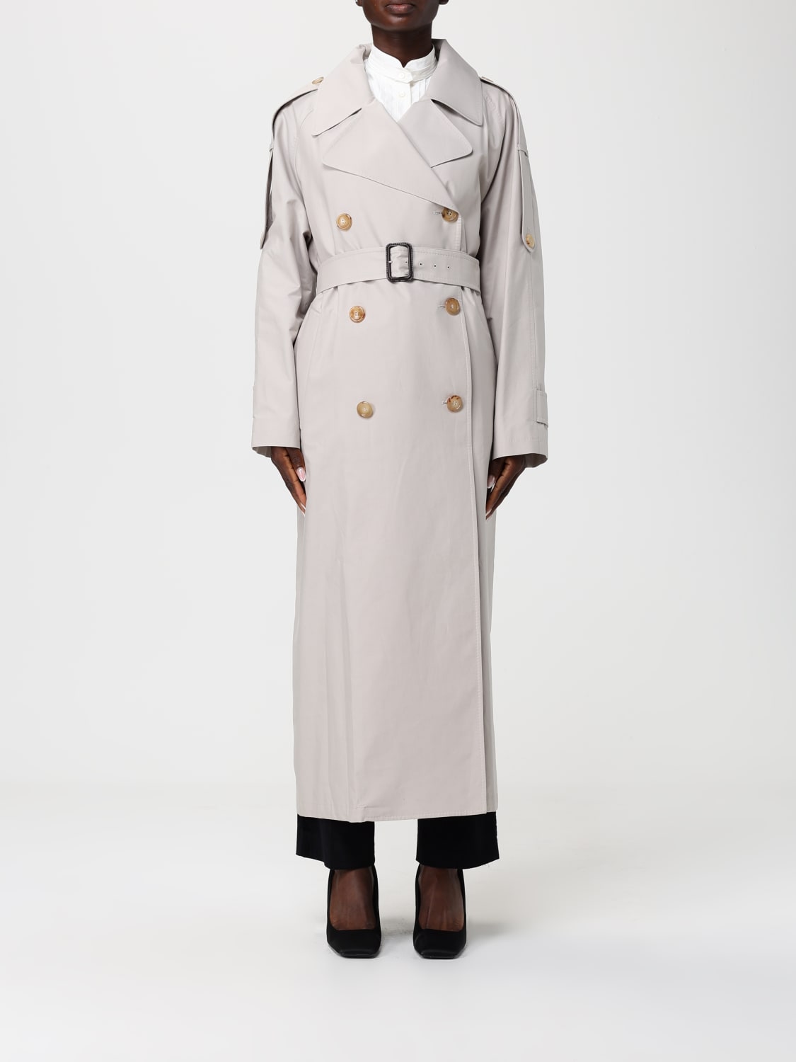 MAX MARA THE CUBE JACKE: Mantel damen Max Mara The Cube, Ecru - Img 1