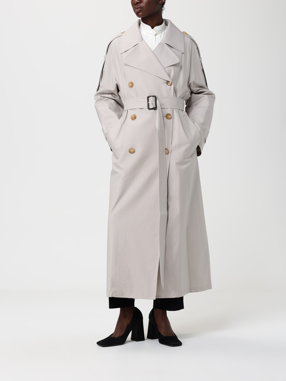 MAX MARA THE CUBE JACKE: Mantel damen Max Mara The Cube, Ecru - Img 2