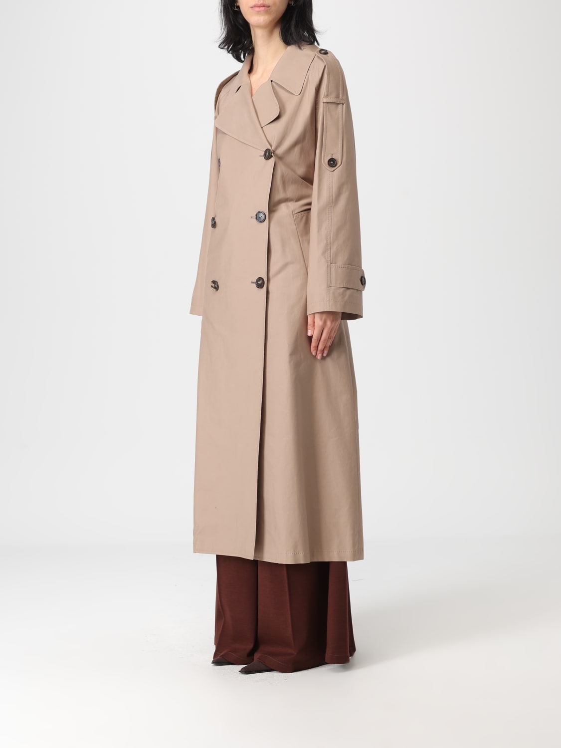 MAX MARA THE CUBE JACKE: Mantel damen Max Mara The Cube, Camel - Img 4