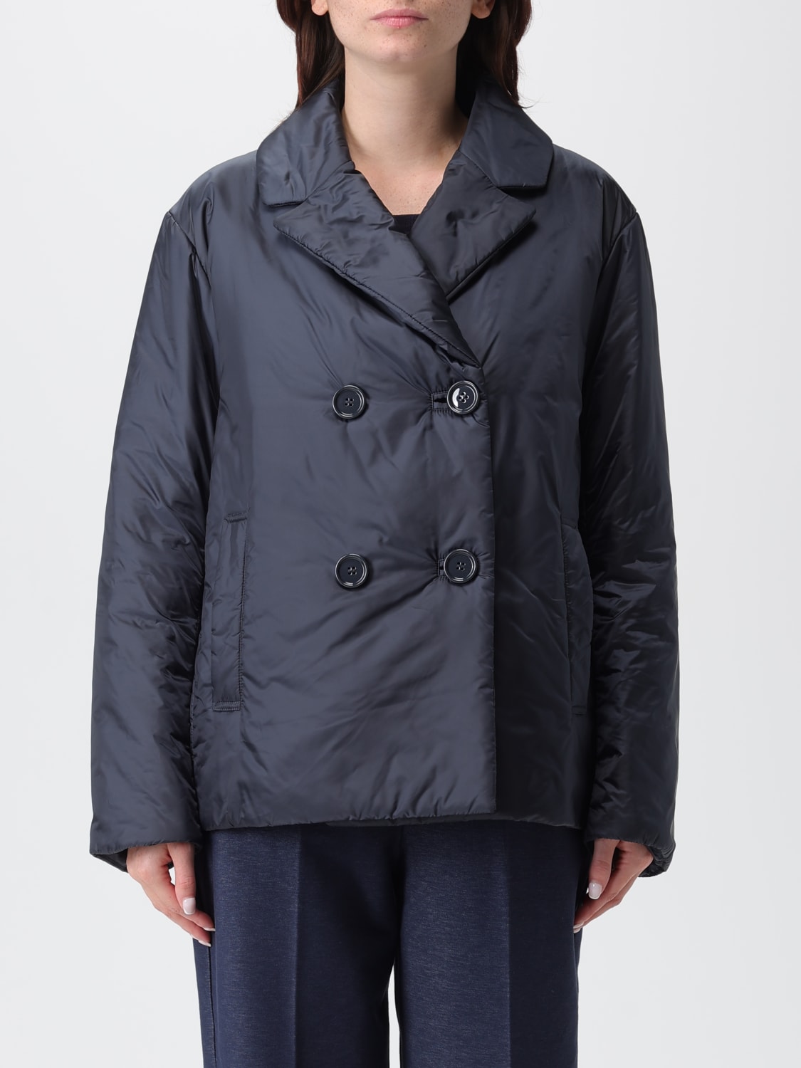 MAX MARA THE CUBE JACKET: Jacket woman Max Mara The Cube, Blue - Img 1