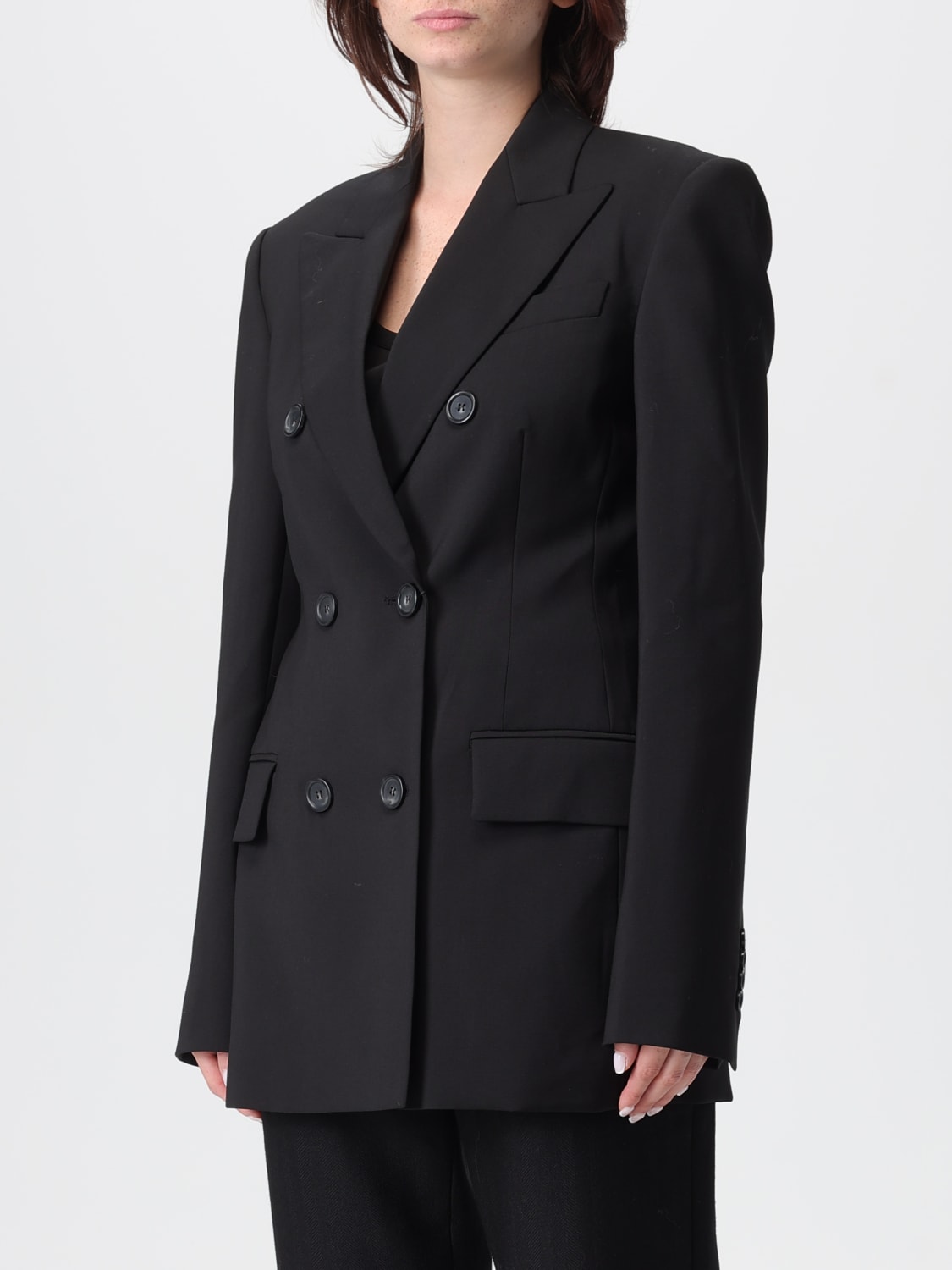 SPORTMAX JACKET: Blazer woman Sportmax, Black - Img 3