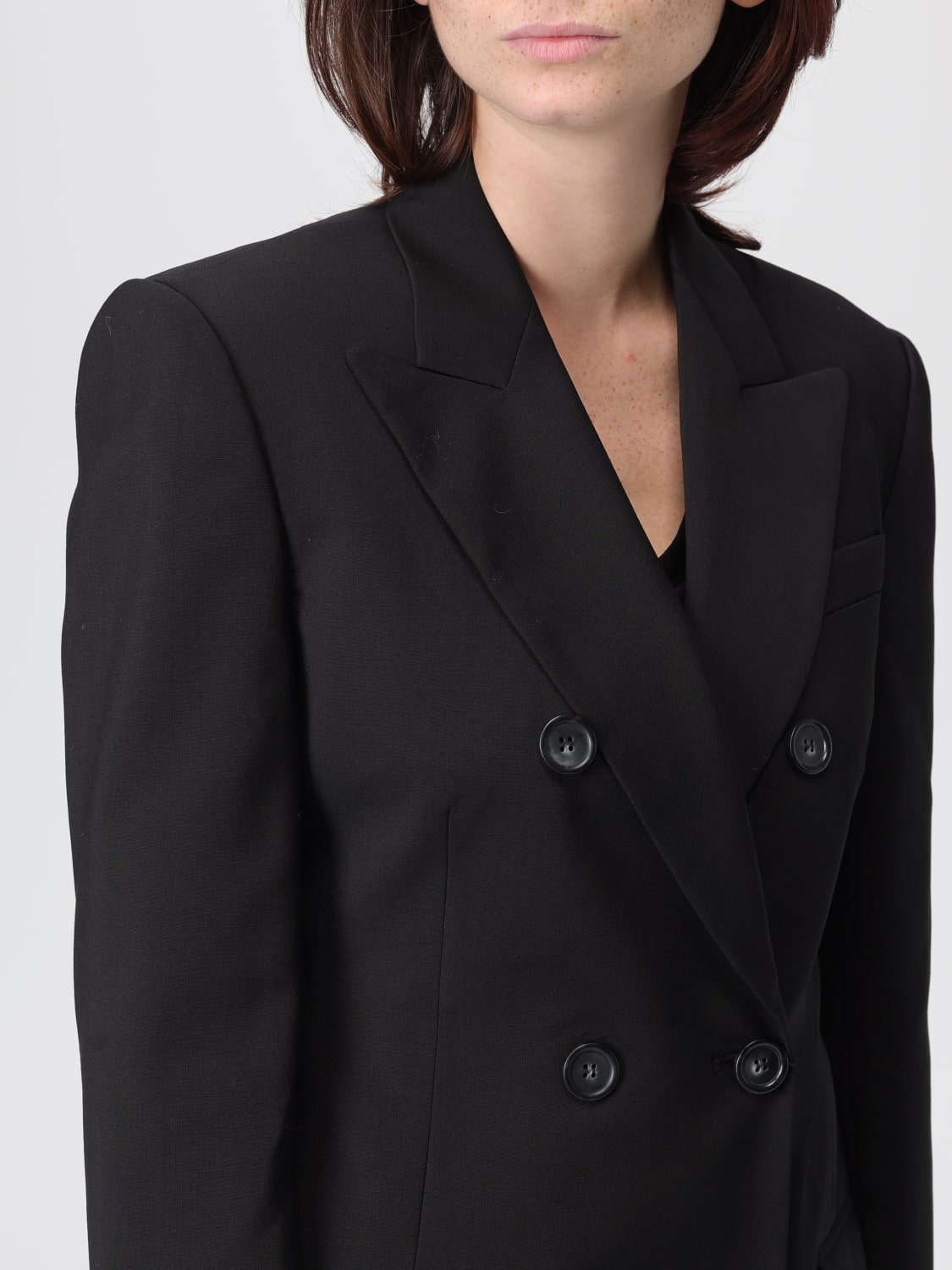 SPORTMAX JACKET: Blazer woman Sportmax, Black - Img 4