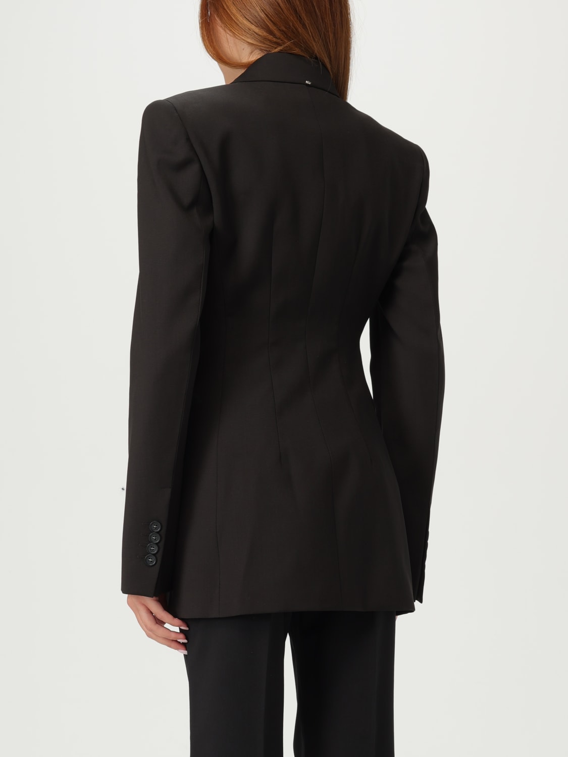 SPORTMAX JACKET: Blazer woman Sportmax, Brown - Img 2