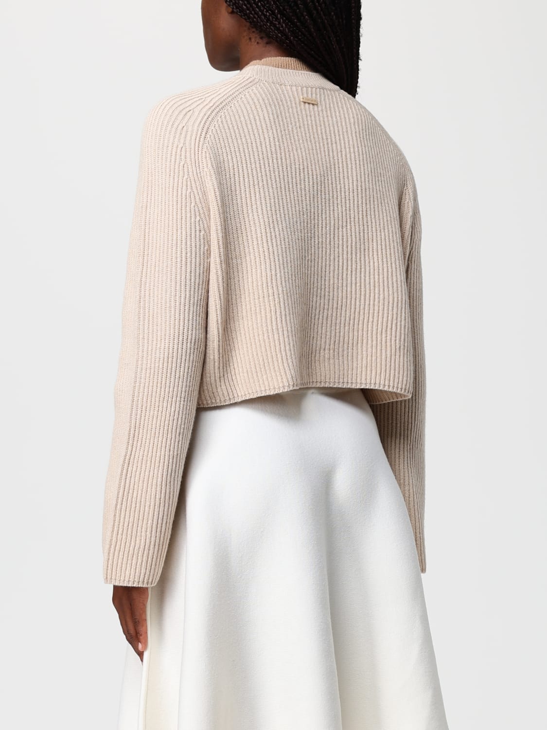 MAX MARA SWEATER: Sweater woman Max Mara, Beige - Img 3