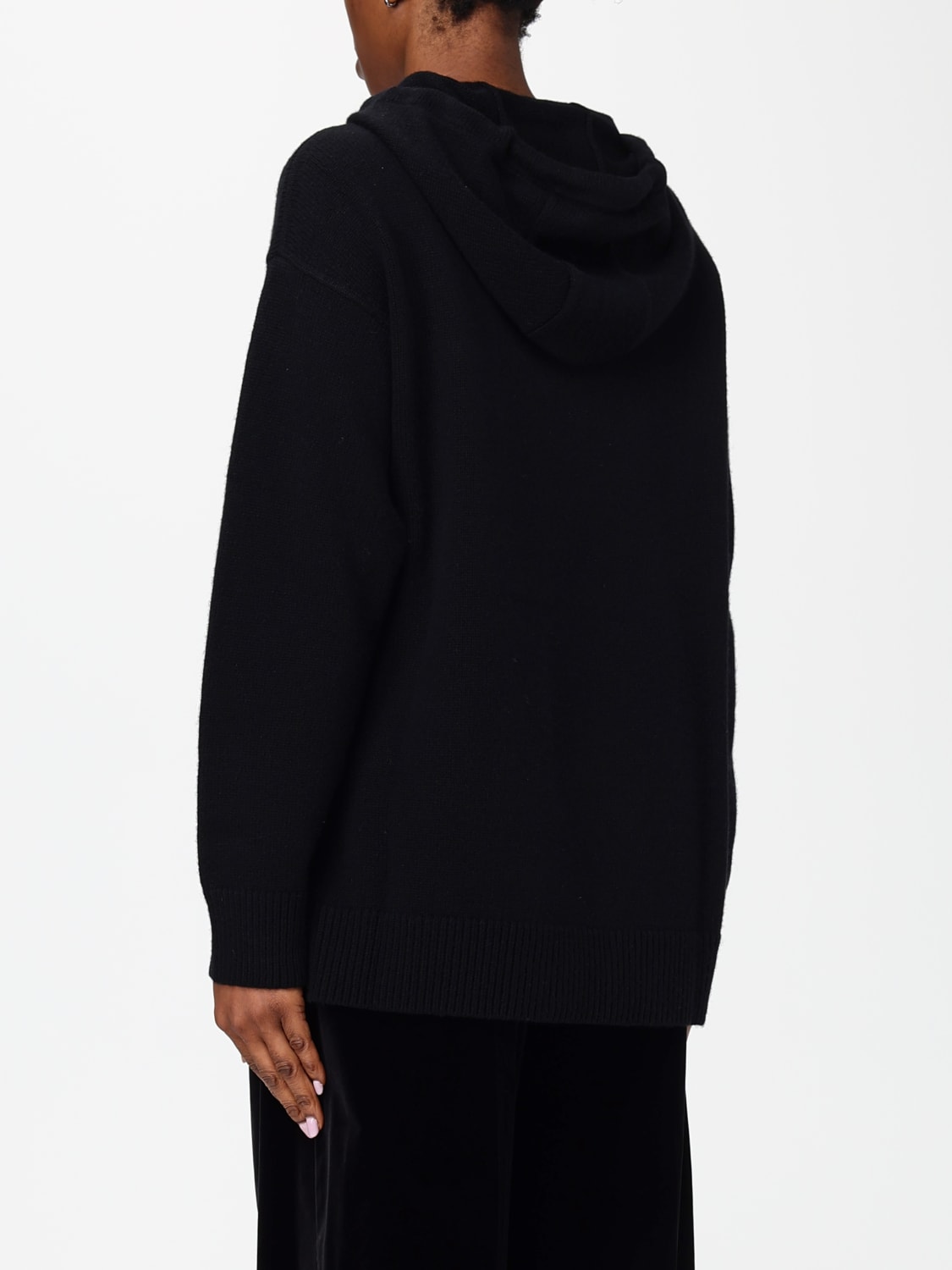 MAX MARA SWEATSHIRT: Sweater woman Max Mara, Black - Img 3