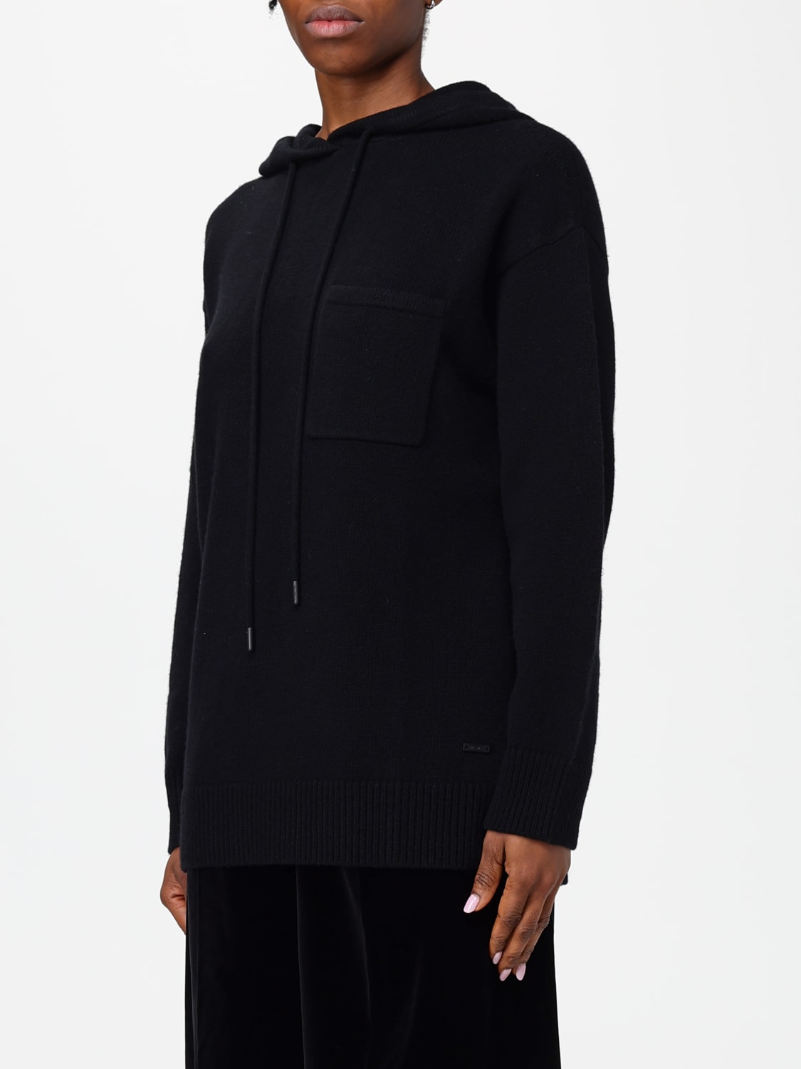 MAX MARA SWEATSHIRT: Sweater woman Max Mara, Black - Img 4