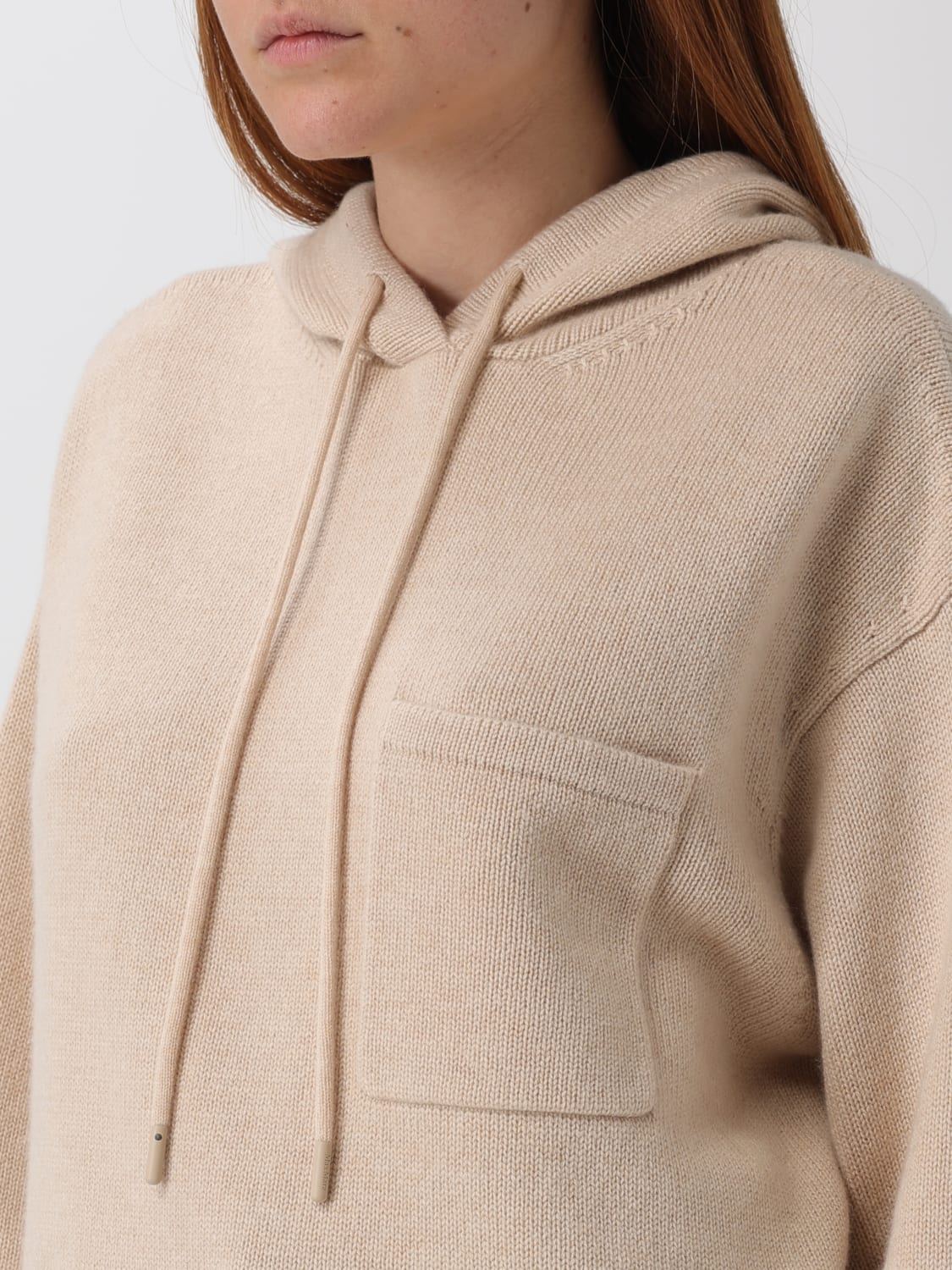 MAX MARA SWEATSHIRT: Sweater woman Max Mara, Brown - Img 5