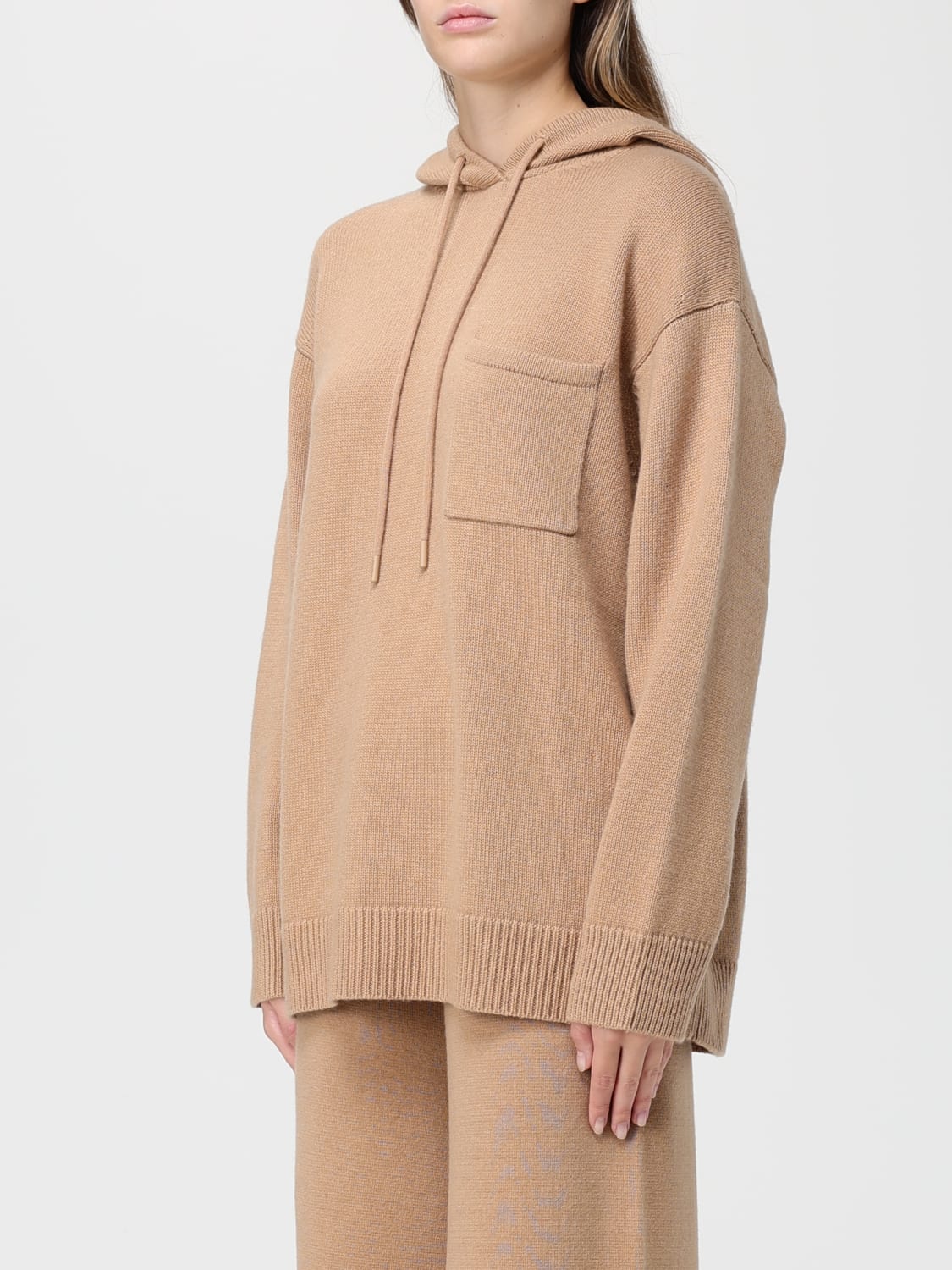 MAX MARA SWEATSHIRT: Sweater woman Max Mara, Camel - Img 4