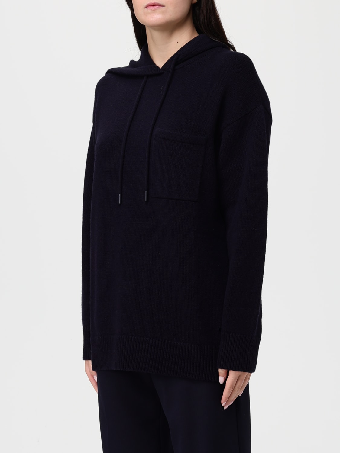 MAX MARA SWEATSHIRT: Sweater woman Max Mara, Navy - Img 4