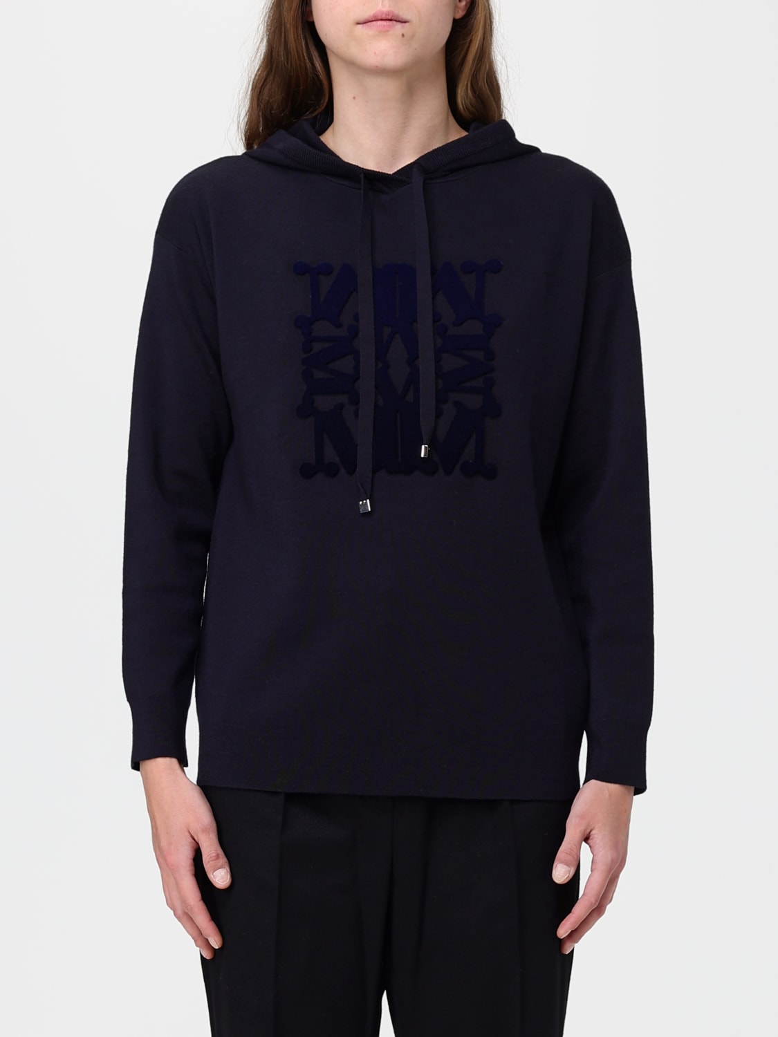 MAX MARA SWEATSHIRT: Pullover damen Max Mara, Blau - Img 1