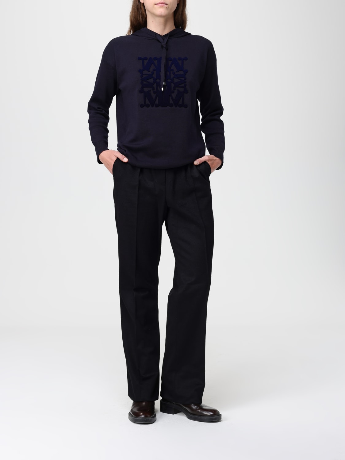 MAX MARA SWEATSHIRT: Pullover damen Max Mara, Blau - Img 2