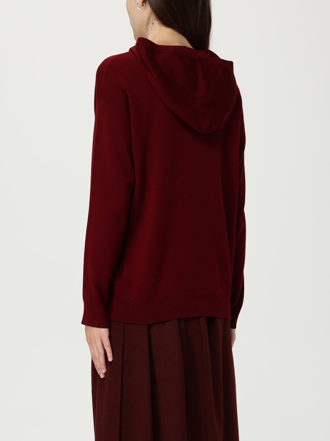 MAX MARA SWEATSHIRT: Sweater woman Max Mara, Raspberry - Img 3