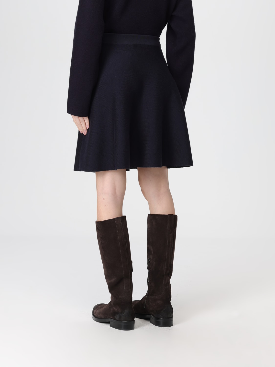 MAX MARA GONNA: Gonna Ubalda Max Mara in maglia , Blue - Img 3