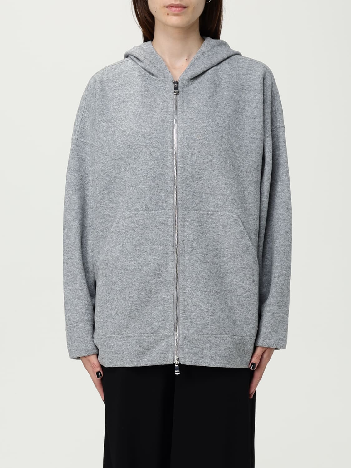 MAX MARA SWEATSHIRT: Pullover damen Max Mara, Grau - Img 1