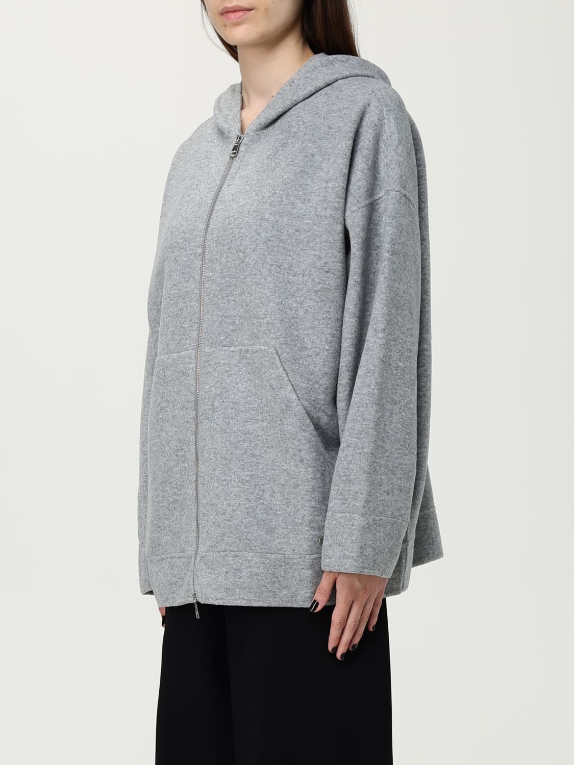 MAX MARA SWEATSHIRT: Pullover damen Max Mara, Grau - Img 3