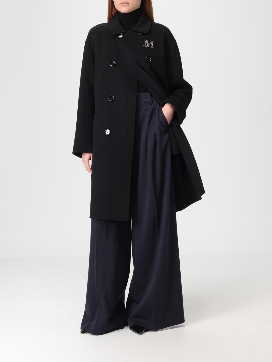 MAX MARA HOSE: Hose damen Max Mara, Navy - Img 2